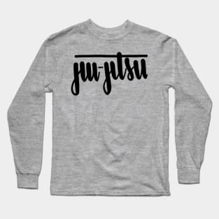 Jiu-Jitsu Handlettered Long Sleeve T-Shirt